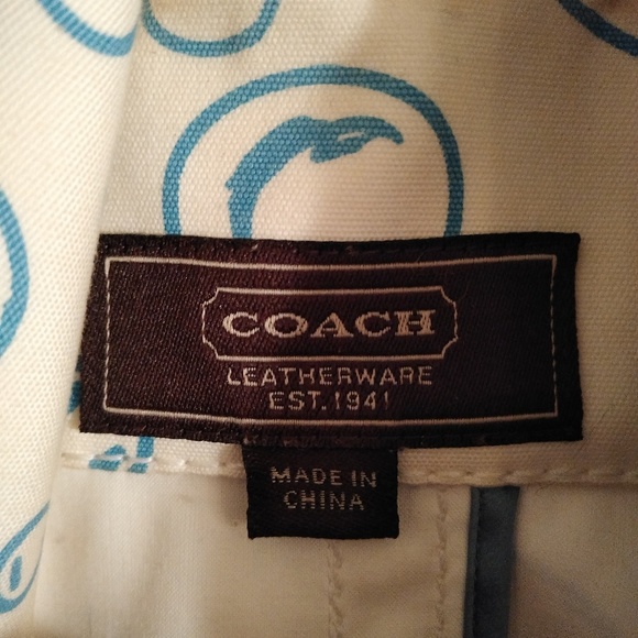 Coach raincoat - Picture 2 of 3